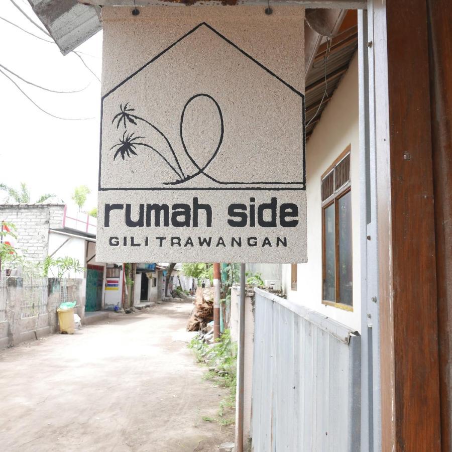 Apartament Rumah Side Gili Trawangan Zewnętrze zdjęcie